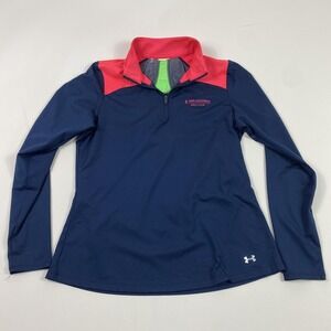 Under Armour Pullover Womens Medium IMG Academy Golf Club Long Sleeve Athletic